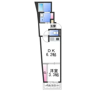 Smith堺【2階】の間取り