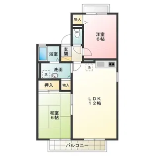 グランセジュール【2階】の間取り