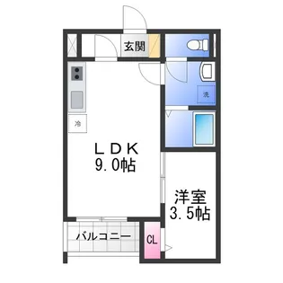 F+style西取石5号館【2階】の間取り