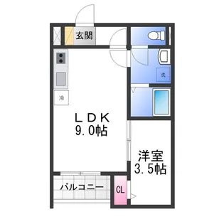 F+style西取石5号館【3階】の間取り