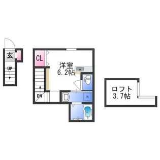 あんしん狭山08ー【2階】の間取り
