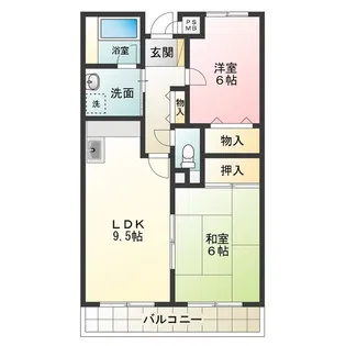 PRIME COURT【5階】の間取り