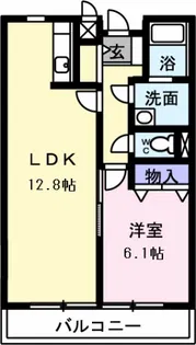 セトルI【1階】の間取り