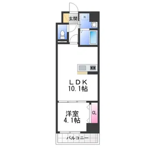 FREEDOM residence堺深井沢町【5階】の間取り