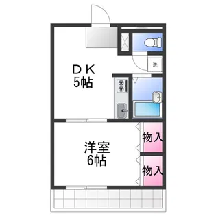ユタカ【2階】の間取り