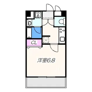 ローズステージ泉大津駅前【4階】の間取り