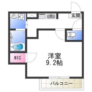 フジパレス浜寺石津東【1階】の間取り