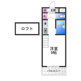 collection諏訪ノ森【2階】の間取り