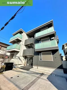 baffi di gatto【2階】の外観