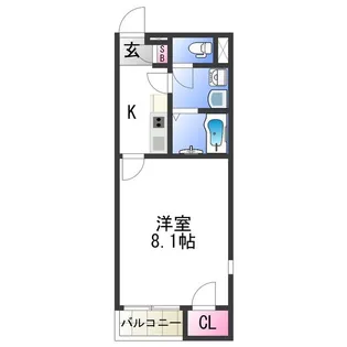 レオネクストメゾンエトワール【2階】の間取り