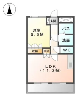 ルーラルヒルズ【2階】の間取り