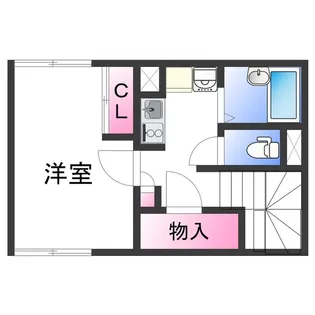 レオネクストグランアーク【2階】の間取り