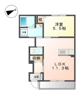 レゴリス【1階】の間取り