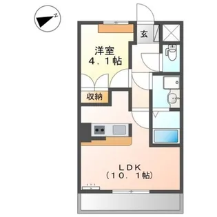 グランシャリオ【2階】の間取り
