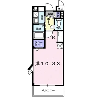 ハピネス【2階】の間取り