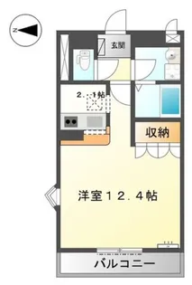 ルーチェ・レガーロ【1階】の間取り