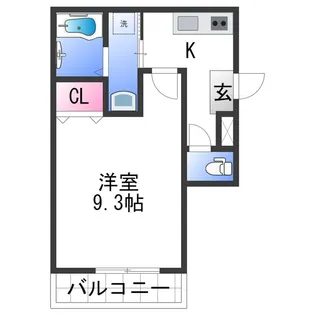 フジパレス吹屋町【1階】の間取り