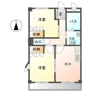 ガーデンビレッジ partⅡ【2階】の間取り
