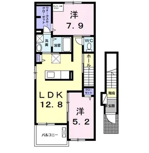 プレミアムガーデンⅡ【2階】の間取り
