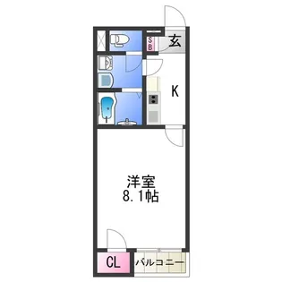 レオネクスト松島【1階】の間取り
