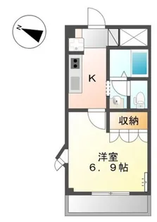 ポートM【2階】の間取り