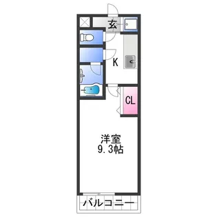 フジパレス 小人町【2階】の間取り