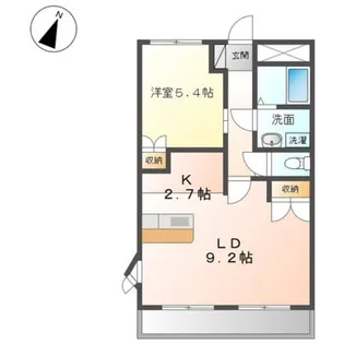 グランチェスタⅡ【1階】の間取り