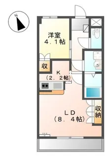 カサ・セピア【2階】の間取り