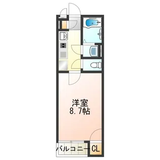 クレイノまつがおか【1階】の間取り