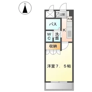 Repose colino【1階】の間取り