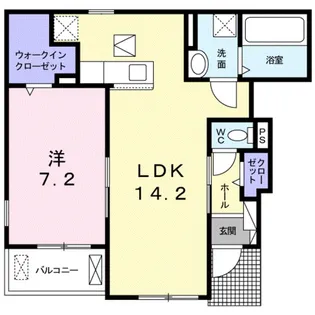 エテルノ セロ【1階】の間取り