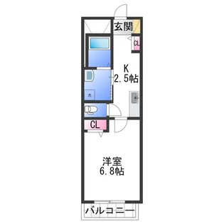 デントハウス【2階】の間取り