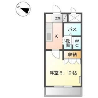 ポートM【2階】の間取り