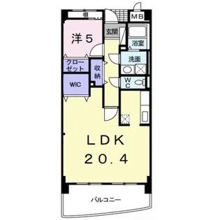 ポルトーネ【2階】の間取り