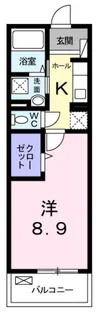 リヴェール【3階】の間取り