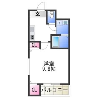 フジパレス市駅北【1階】の間取り