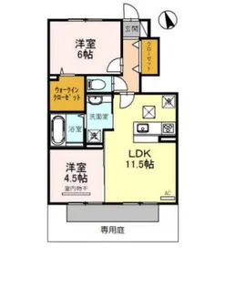 La figue【1階】の間取り