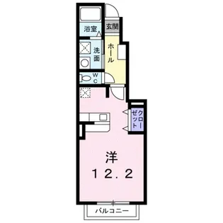 ラゴーア・アネシス Ⅰ【1階】の間取り