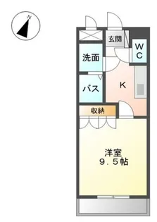 グランチェスタⅠ【1階】の間取り