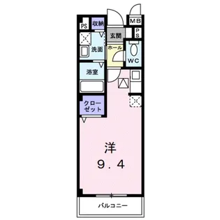 ベルラフィーネ【1階】の間取り