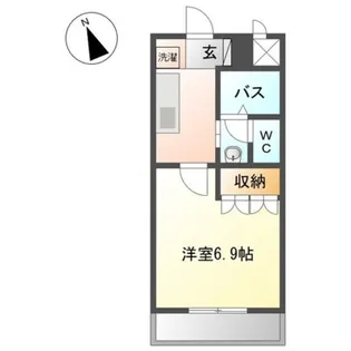 エルフガーデン【2階】の間取り