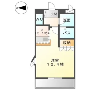 ルーチェ・レガーロ【2階】の間取り