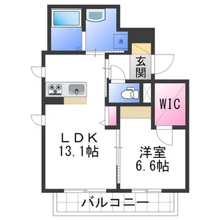 Reo【3階】の間取り