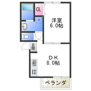 コープami【1階】の間取り