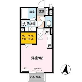 プリミエール リヴル【2階】の間取り