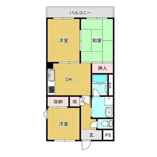 ブエナビスタ和歌山ノース【1階】の間取り