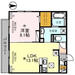 グランディオーソ重根【3階】の間取り