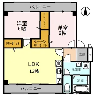 アイリスMT【1階】の間取り