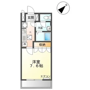 コンフォルト【1階】の間取り