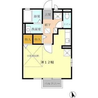 CASA GRANDE Ⅲ【2階】の間取り